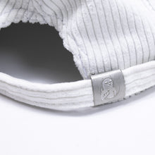 Load image into Gallery viewer, Flaming Hot Corduroy Strapback (White)

