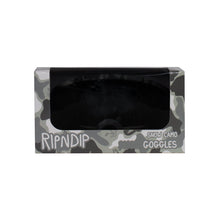 Load image into Gallery viewer, RIPNDIP Camo Goggles (Snow)
